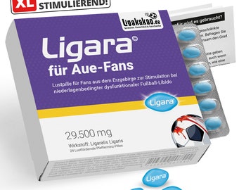 LIGARA for soccer fans with limited football libido | Pleasure pills | Joke article | Extra dosage for soccer fans