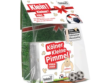 Kleine Pimmel für Köln-Fans – Witziges Geschenk für 1. FC-Fans | Fanartikel Geschenkidee Mann Fußball Lustig Geburtstag