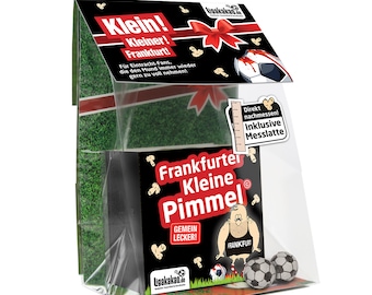 Kleine Pimmel für Frankfurt-Fans – Witziges Geschenk für Eintracht-Fans | Fanartikel Geschenkidee Mann Fußball Lustig Geburtstag