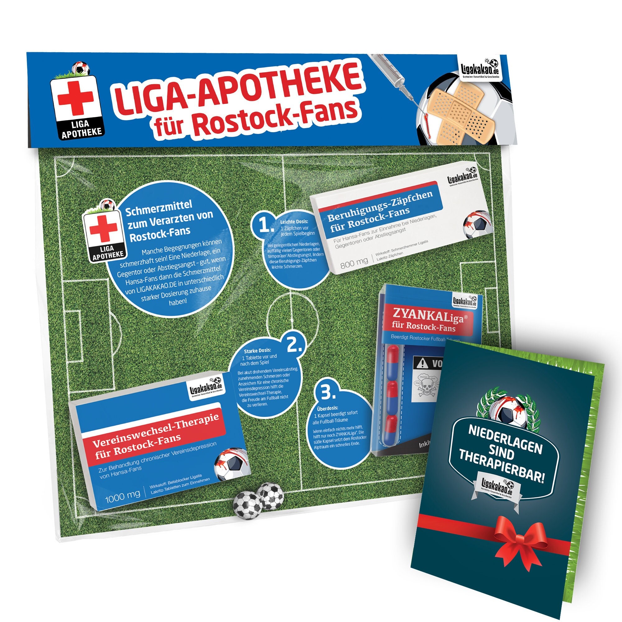 Liga-apotheke Für Hansa Rostock-fans Witziges Geschenk Fanartikel