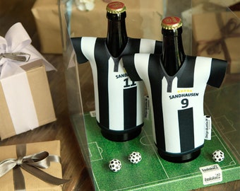 Beer cooler for SV Sandhausen fans as a gift set, football gift for the man, friend, father, grandpa – souvenir for the garden party
