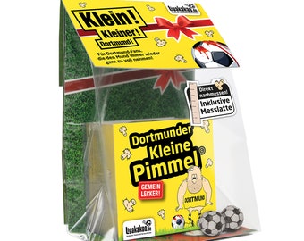 Kleine Pimmel für Dortmund-Fans – Witziges Geschenk für 09-Fans | Fanartikel Geschenkidee Mann Fußball Lustig Geburtstag