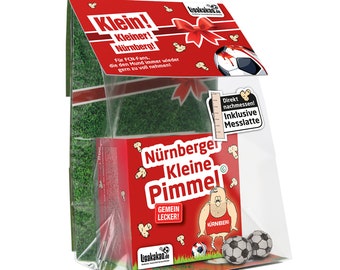 Kleine Pimmel für Nürnberg-Fans – Witziges Geschenk für FC-Fans | Fanartikel Geschenkidee Mann Fußball Lustig Geburtstag