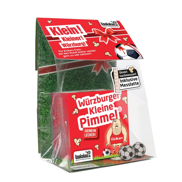 Kleine Pimmel für Würzburg-Fans – Witziges Geschenk für Würzburger Kickers-Fans | Fanartikel Geschenkidee Mann Fußball Lustig Geburtstag