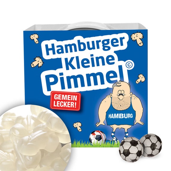 Kleine Pimmel für HAmburg-Fans Witziges Geschenk für HSV-Fans Fanartikel  Geschenkidee Mann Fußball Lustig Geburtstag - .de