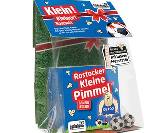 Kleine Pimmel für Rostock-Fans – Witziges Geschenk für Hansa-Fans | Fanartikel Geschenkidee Mann Fußball Lustig Geburtstag