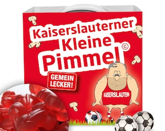 Kleine Pimmel für Kaiserslautern-Fans – Witziger Kaiserslautern Fanartikel – Süßigkeit | Geschenk Geschenkidee Fußball Geburtstag Ligakakao