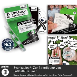 Liga-Apotheke für Gladbach-Fans Witziges Geschenk für Borussia Mönchengladbach-Fans Fanartikel Geschenkidee Mann Fußball Lustig Geburtstag image 4