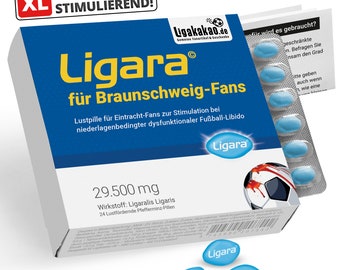 LIGARA for soccer fans with limited football libido | Pleasure pills | Joke article | Extra dosage for soccer fans