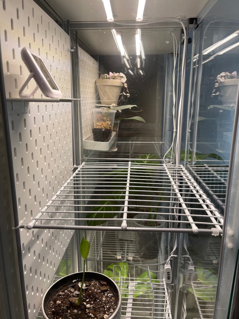 IKEA Detolf Wire Rack Shelf Inserts for DIY Indoor Greenhouse Etsy