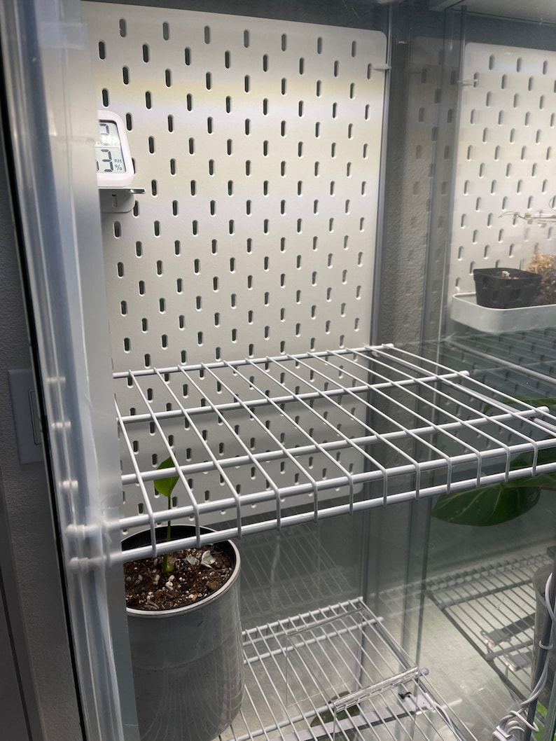 IKEA Detolf Wire Rack Shelf Inserts for DIY Indoor Greenhouse Etsy