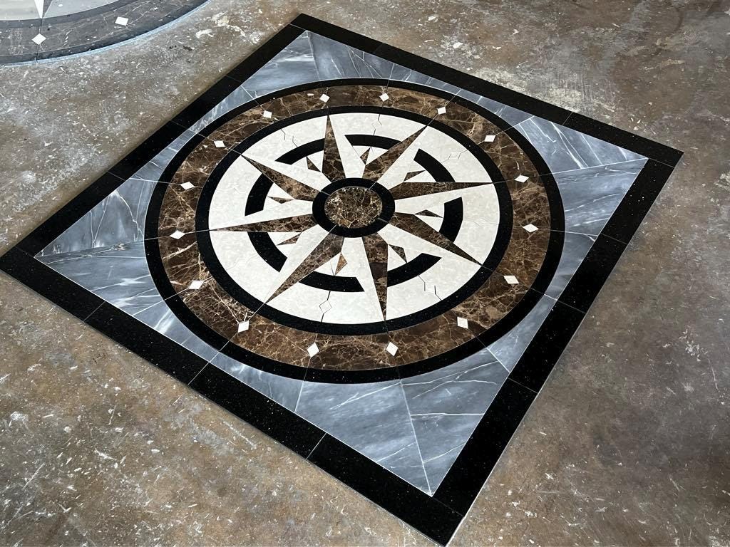 Floor Marble Medallion TD-2004