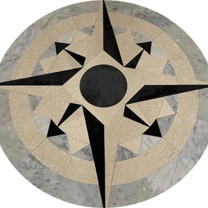 Floor Marble Medallion TD21