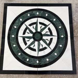 Floor Marble Medallion TD7878