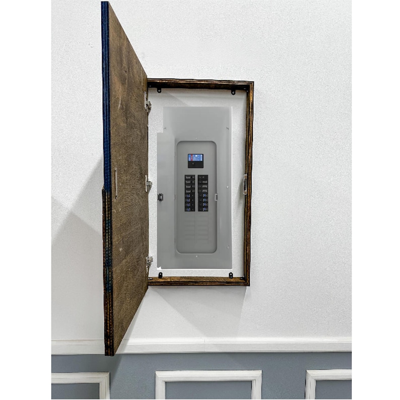 Rustic Barndoor Electrical Panel Cover - Etsy
