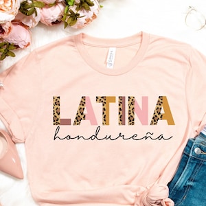 Honduras Shirt, Honduras Gifts, Latina Hondurena, Catracha Tshirt, Escudo de Honduras, Camisa de Honduras, Honduran, Hondureña, Pupusas Tee