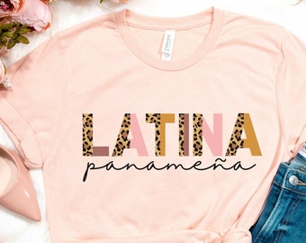 Panama Shirt, Latina Panameña, Panamanian Tshirt, Panamena Tee, Panama City Beach, Que Xopa, Arranque, Panama Gift