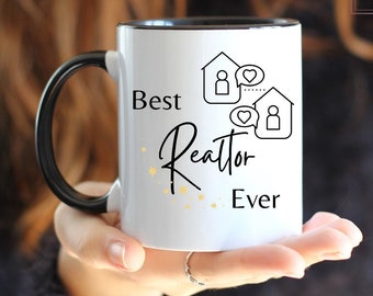 Best Realtor Ever Coffee Mug, Real Estate Gifts, Realtor Gift, Gift for Realtor, Realtor Mug, Realtor Thank You Gift, Real Estate Agent Mug