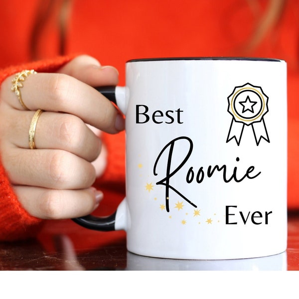 Best Roomie Ever Mug, Roommate Gift Idea, Gift for Roommate, Roommate Appreciation Gift, Roomie Birthday Gift, College Roomie Gift Dorm Room