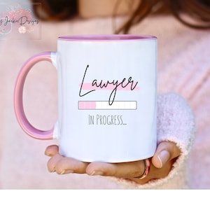 Lawyer in Progress Mug, Law School Gift, Law Student, Lawyer in the Making, Lawyers Gifts, Law Degree, Lawyer Loading Future Lawyer Attorney