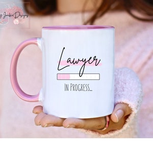 Lawyer in Progress Mug, Law School Gift, Law Student, Lawyer in the Making, Lawyers Gifts, Law Degree, Lawyer Loading Future Lawyer Attorney