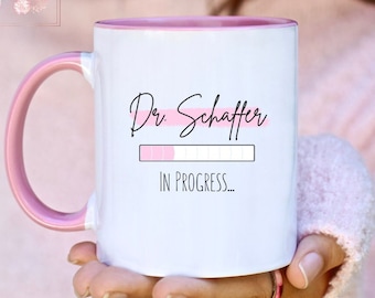 Dr. Personalized Custom Doctor Mug, It's Dr Actually, Doctor in Progress, Doctorate, Doctoral Student, PHD Gift, New Doctor, Future, Loading