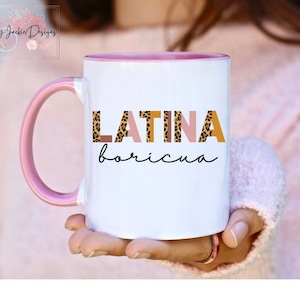 Puerto Rico Mug, Boricua Tumbler, Wepa, Puerto Rico Gifts, Mujer Latina, Puerto Rican Girl, Yo Soy Boricua, Proud Latina Boricua, Chula Gift