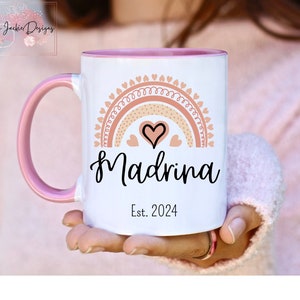 Madrina Proposal Mug, Quieres Ser Mi Madrina, La Mejor Madrina, Madrina Gifts, Tia to Madrina, La Tia Madrina, Padrinos de Bautizo Regalo
