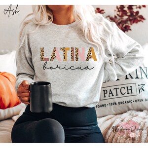 Boricua Sweatshirt, Puerto Rico Shirt, Wepa, Puerto Rico Gifts, Mujer Latina Puerto Rican Girl, Yo Soy Boricua, Proud Boricua, Chula Sweater