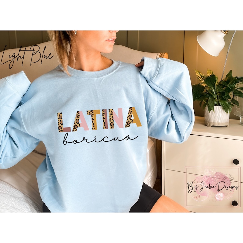 Boricua Sweatshirt, Puerto Rico Shirt, Wepa, Puerto Rico Gifts, Mujer Latina Puerto Rican Girl, Yo Soy Boricua, Proud Boricua, Chula Sweater