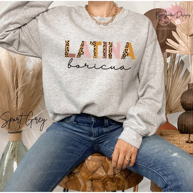 Boricua Sweatshirt, Puerto Rico Shirt, Wepa, Puerto Rico Gifts, Mujer Latina Puerto Rican Girl, Yo Soy Boricua, Proud Boricua, Chula Sweater