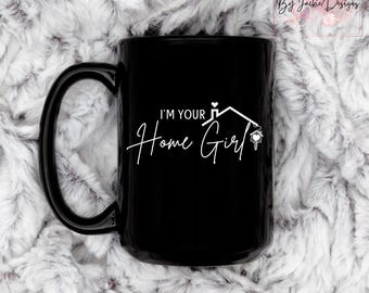 Taza para agente inmobiliario, regalo de agradecimiento para agente inmobiliario, soy tu chica de confianza, vaso para agente inmobiliario, vendido por agente inmobiliario, regalo inmobiliario, listado, recién vendido