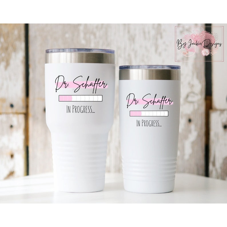 Dr. Personalized Custom Doctor Mug, It's Dr Actually, Doctor in Progress, Doctorate, Doctoral Student, PHD Gift, New Doctor, Future, Loading