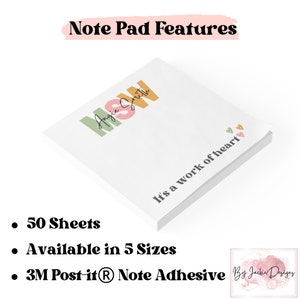 MSW Graduation Gift, Social Work Note Pad, MSW Grad Gift, Social Worker ...