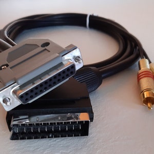 Amiga video cable 500 600 1200 2000 3000 4000 rgb vga high quality cable no vertical line HQ image 1