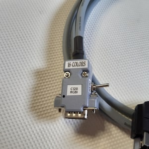 Video Cable Commodore 128 C128 64 RGBI 40 80 Columns 16 Colors SCART ...