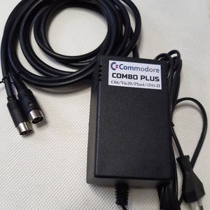 Commodore 64 C64 VIC20 + 1541-II & 1541-II 1581 alimentation double commutation HQ ! Ligne professionnelle.