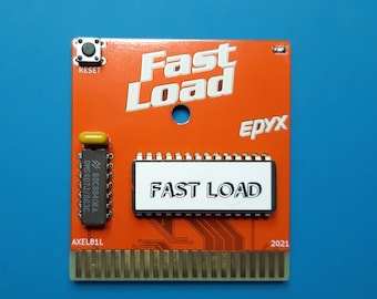 Epyx Fastload - Disk & SD2IEC Turbo loader Cartridge C64 C128 C128d  RESET