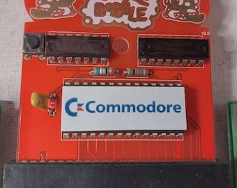 Commodore 64 Bubble Bobble pla 906114-01 SID C64 C128 - Cartridge GOLD (NEW)