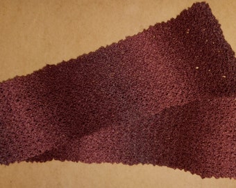 Luxe Wine Colored Scarf