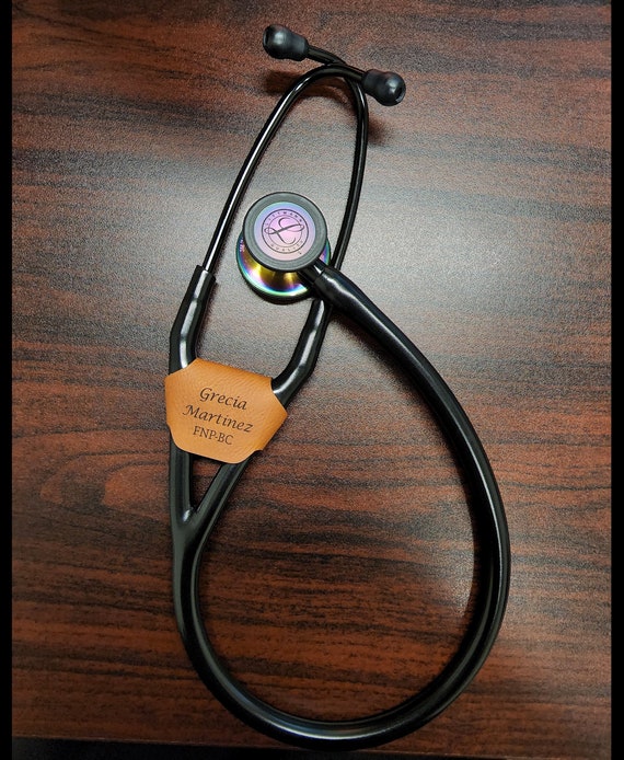 Stethoscope Name Tag Stethoscope ID Tag Cardiology - Etsy
