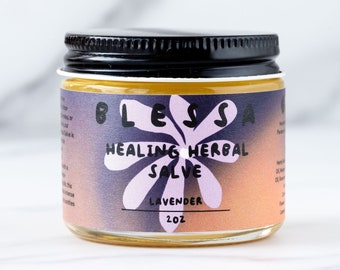 Healing Herbal Salve - Lavender