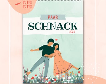 PAAR-Schnack 2024 - The unique reflection calendar for couples