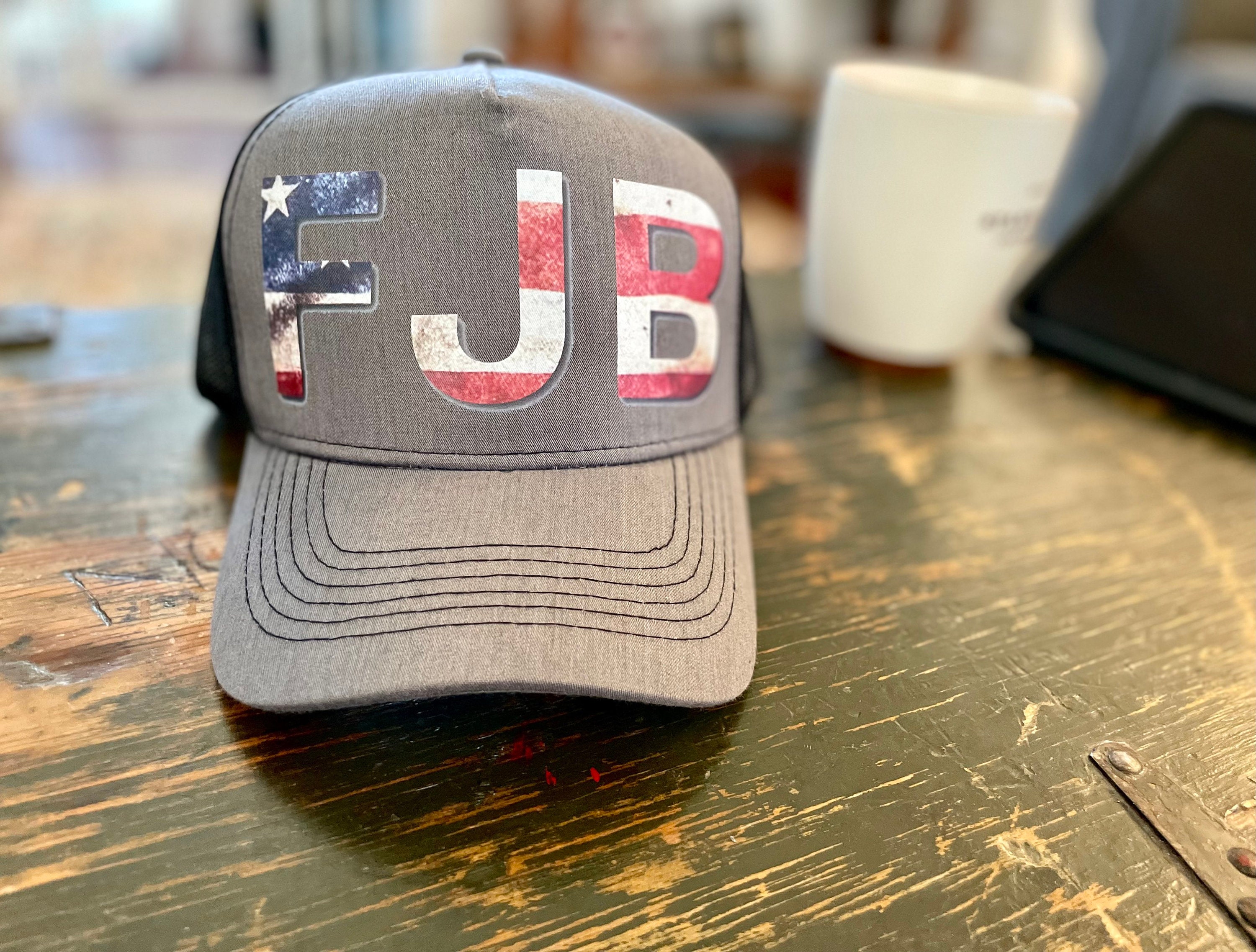 FJB Trucker Hat Lets Go Brandon | Etsy