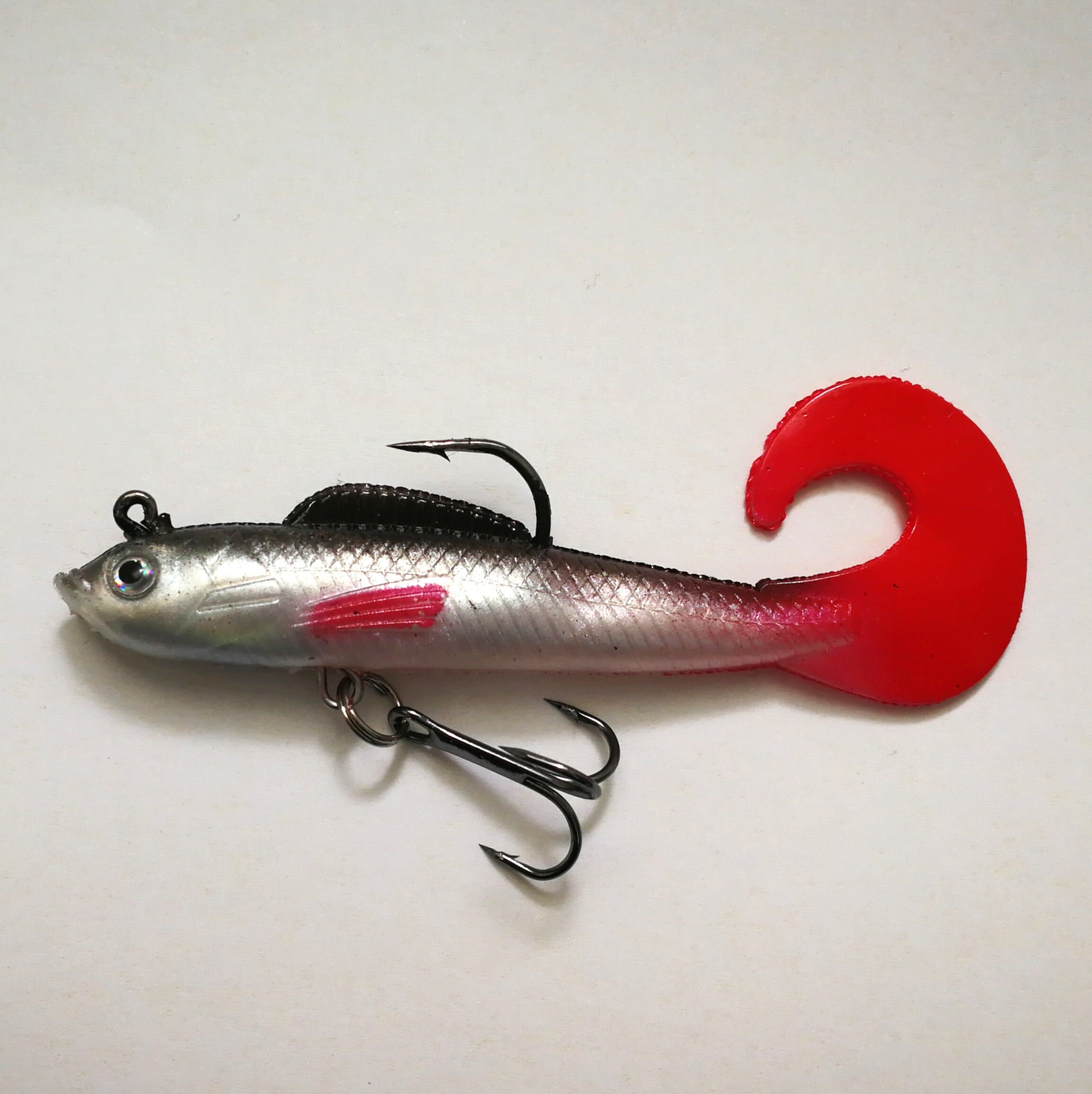 8pc Curly Tail Jig Head Swimbait Bass / Rockfish / Lingcod / Etsy