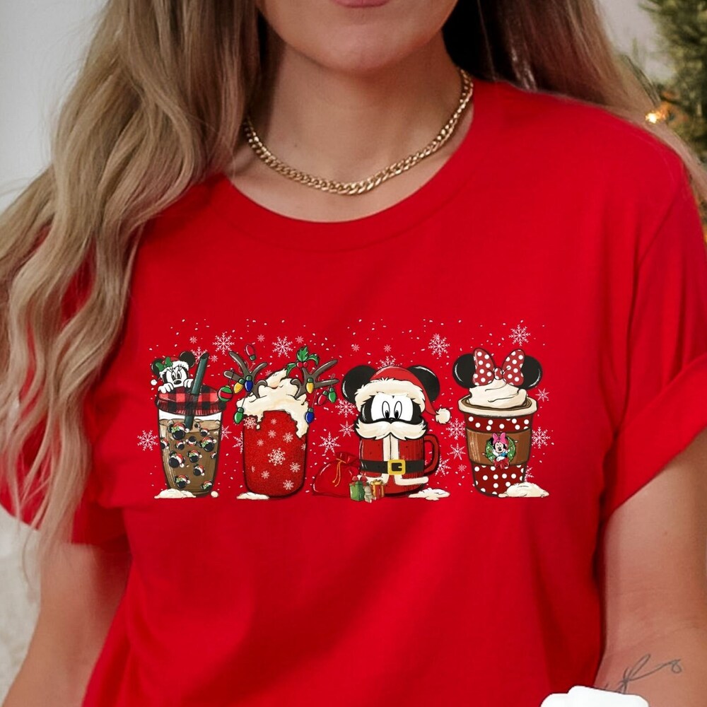 Disney Girls Trip Disney Christmas Minnie Coffee Shirt,Mickey Christmas Shirt,Minnie Christmas,Christmas Squad,Christmas Crew,Disney Girls Trip,Peppermint Christmas Crew Men Women Teeshop24H