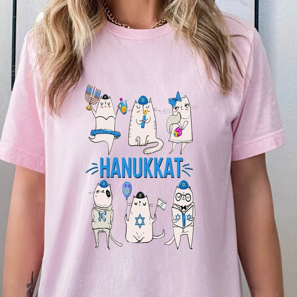 Hanukkat Shirt,Menorah Shirt,Hanukkah Shirt,Chanukah Shirt,Festival of lights,Jewish Celebration,Hanukkah Saying,Kids Hanukkah Shirt,Cat Tee