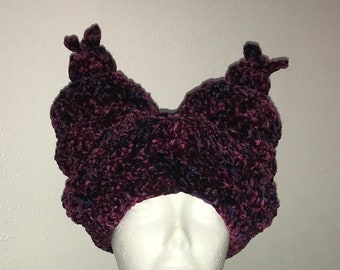 Purple Chowder Hat - Etsy
