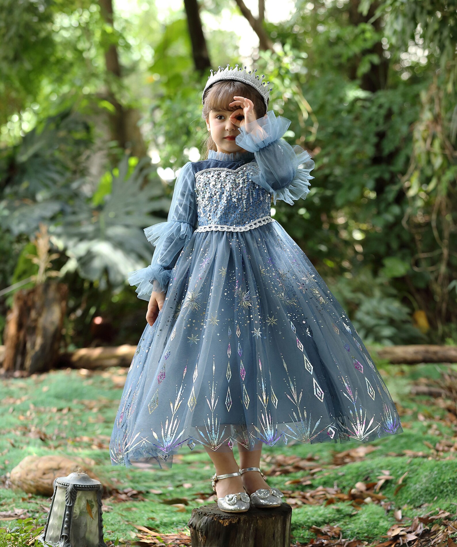 Girl Dress Bluebeautiful Blue Girls Dress birthday Dress for Etsy