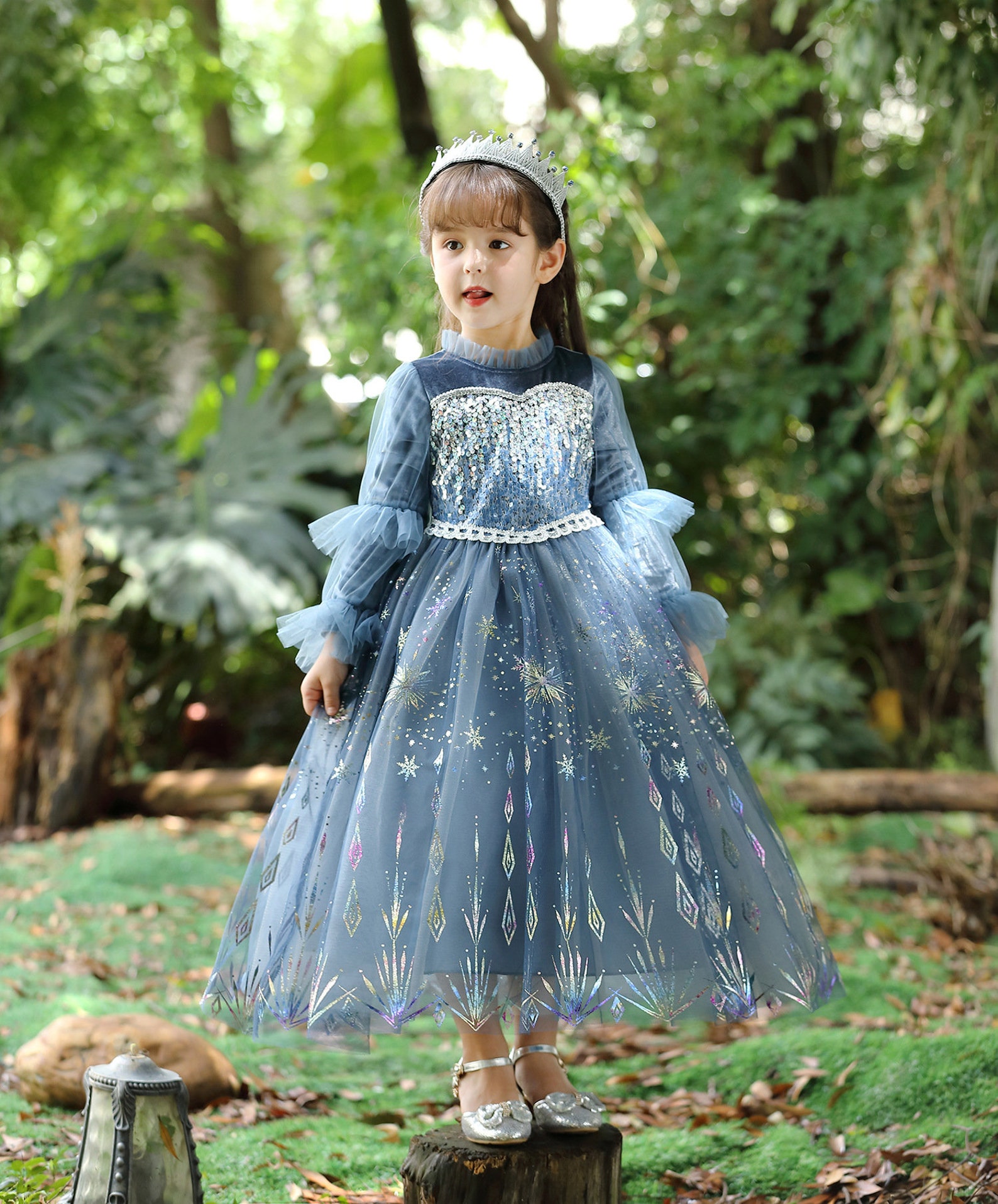 Girl Dress Bluebeautiful Blue Girls Dress birthday Dress for Etsy